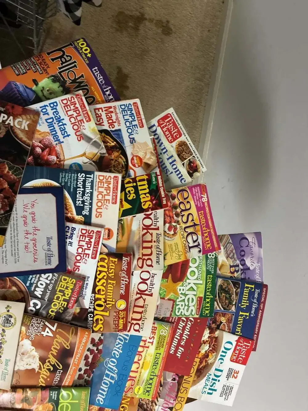 Taste of Home Recipe Magazines Lot of 24 Cookbooks